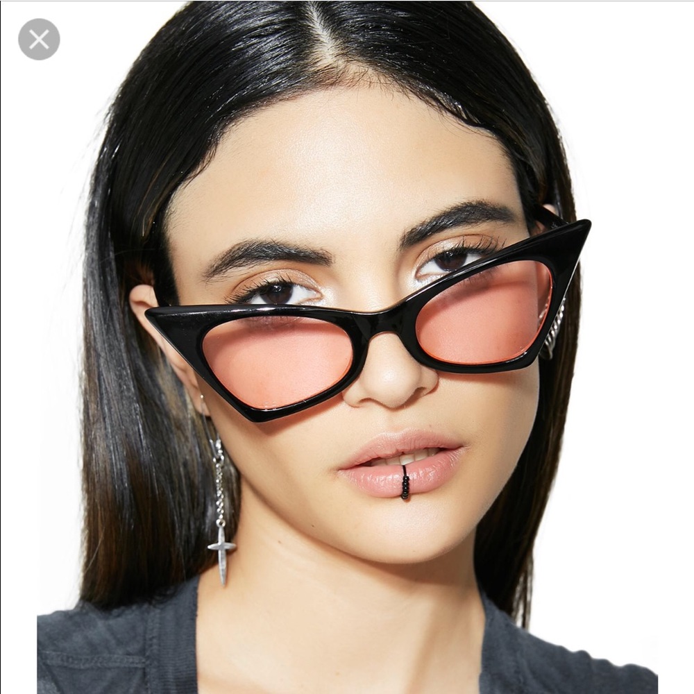 DOLLS KILL Tinted Foxy Sunglasses